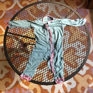 Kickee Pants Ruffle Coveralls 3-6m